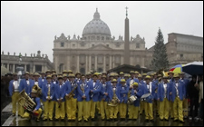 Parata in onore del Santo Padre San Pietro